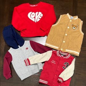 Red Love Kids Sweatshirt